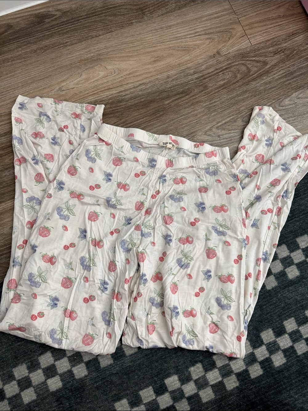 Djerf Avenue Summer Berries Sleep Pants XS